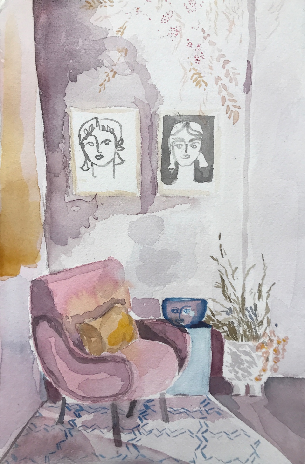 Pink Chair