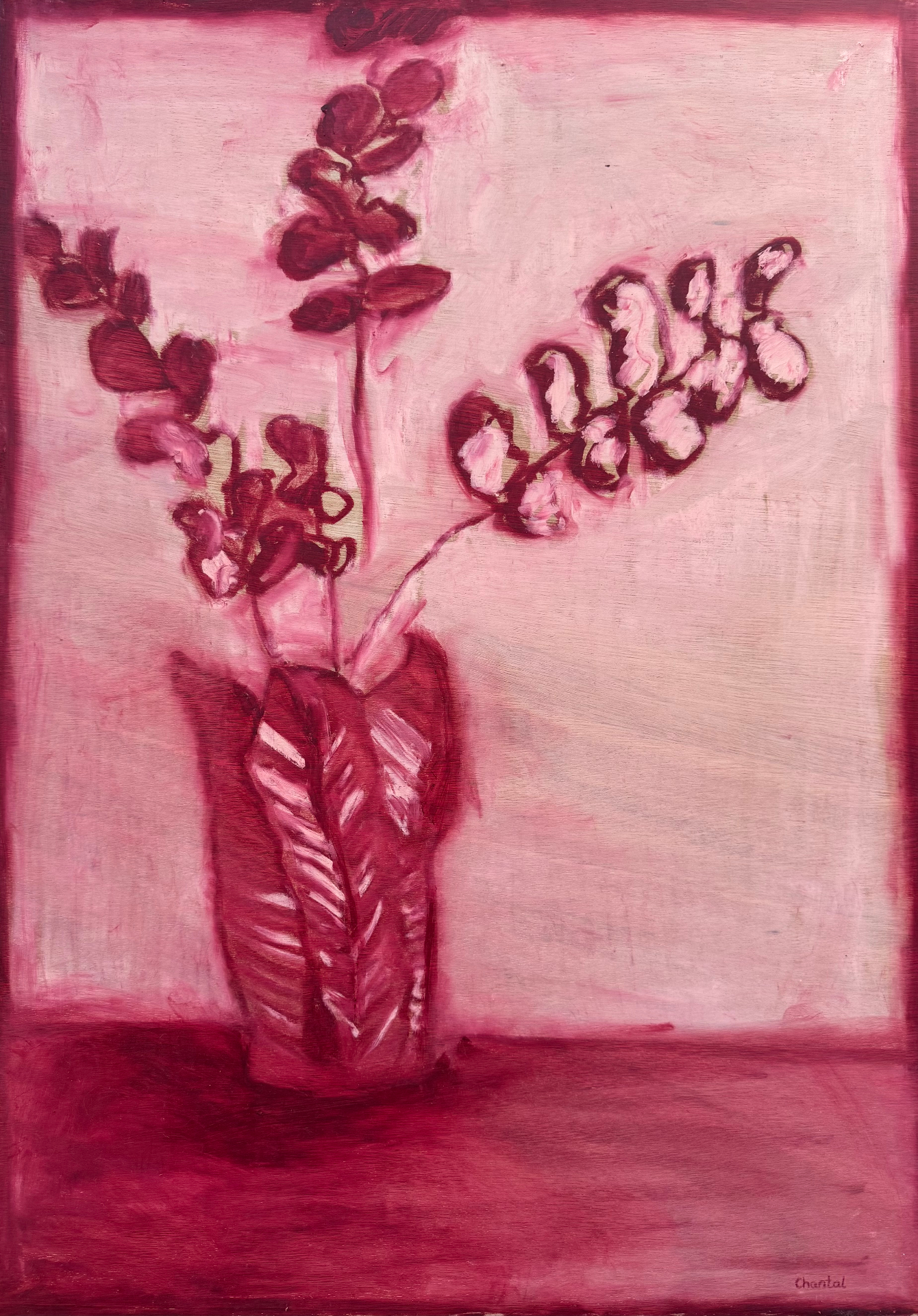 Crimson Vase